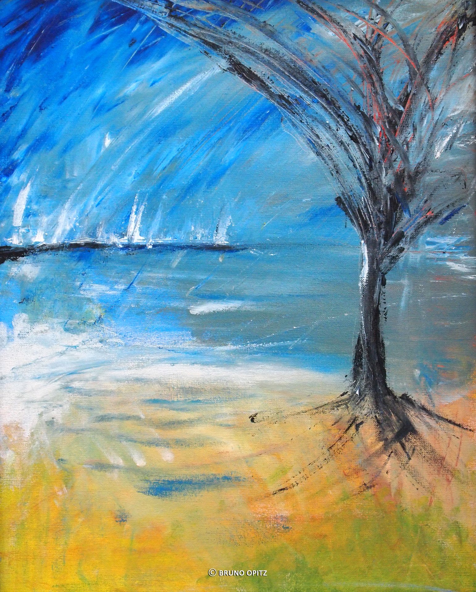 Bruno Opitz - Winter Lake